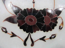 Marble Marquetry Collectible Plate
