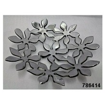 Aluminium Metal Flowers Fruit Tray, Feature : Eco-Friendly