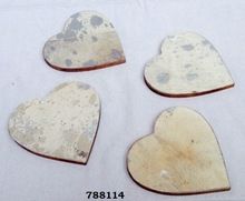 Heart Heron Coaster Set