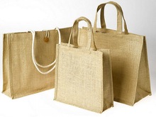 United Imprint Jute regular use Bag, Style : Handled