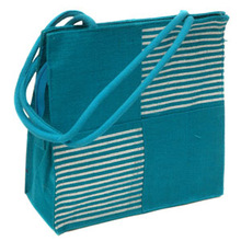 Jute shopping bag, Style : Handled