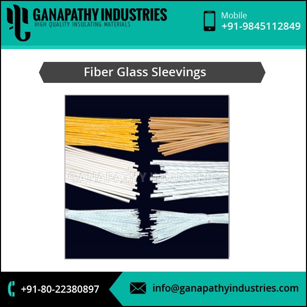 Ganapathy Industries Fiberglass Fibre Glass Sleevings