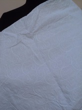 100% Cotton Embroidered cambric fabric, Certification : iso