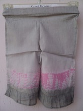 Cotton tie and dye trouser, Technics : Plain Dyed