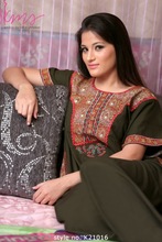 Embroidered kaftans