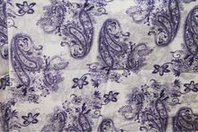 paisley print fabric