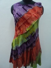 TIE and DYE COTTON DRESS