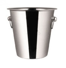 stainless steel ice bucket champagne