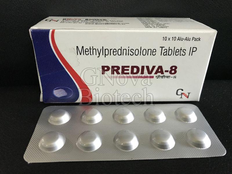 Prediva-8 Tablets, Packaging Type : Strips