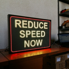 LED message board