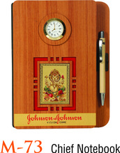 Sai Enterprises Coloured wooden diary, Size : A4/A5/A6