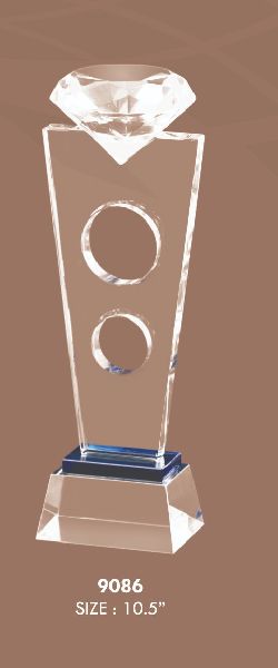 Crystal And Acrylic Different Trophy