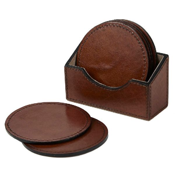 Rectangle Customised Leather Coaster, Feature : Eco-Friendly, Stocked