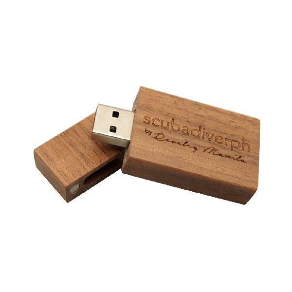Flash USB Wooden Pen Drive