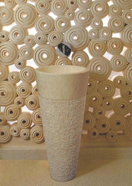 Saqi Enterprises Wood Handmade Marble Vase, for Home Deco, Color : Customized Color