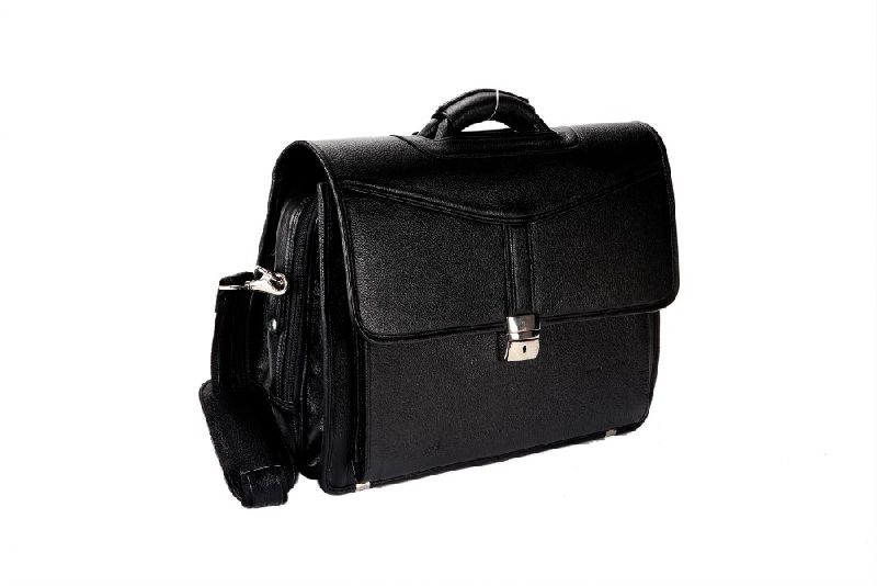 Portfolio Leather Straps Travelling Bag