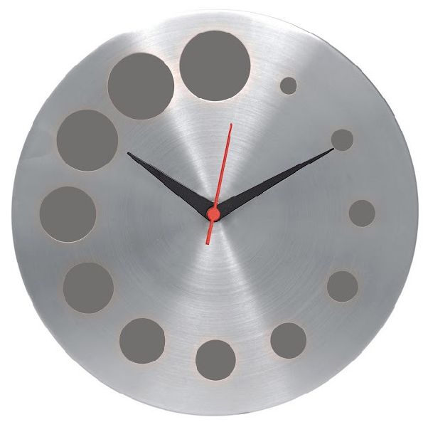 Round Shape Metal Wall Clock