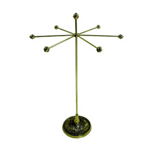 Brass Jewelry Display Stand, Size : 34 34 54 cm