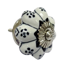 Ceramic Wardrobe Drawer Door Knobs