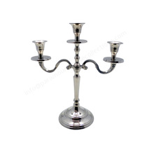 Metal 3 Arm Candle Holder Stand, Size : 12 12 11.50 cm
