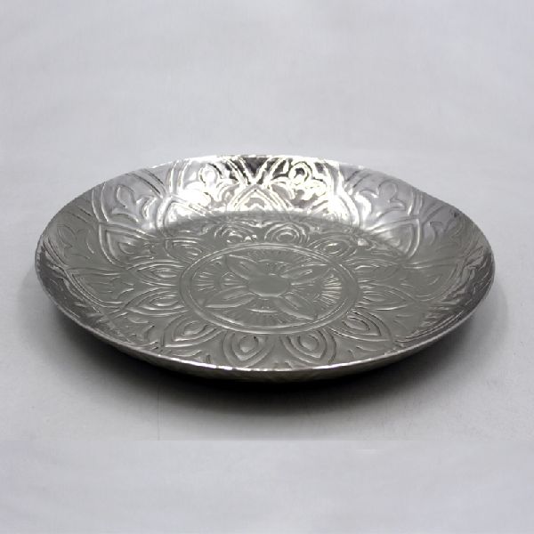 IRON Metal Round Tray