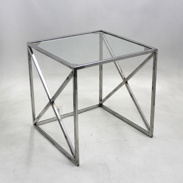 PARAMOUNT MDF+STEEL Stainless Steel Table