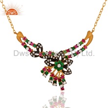 DWS Designer Gold Plated Necklace, Occasion : Party