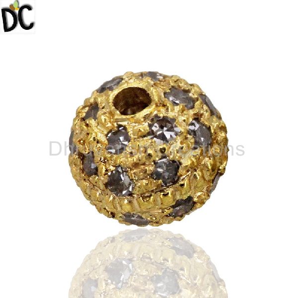 Gold Plated Beads Ball