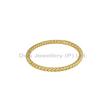 DWS Gold Plated Designer Ring, Color : Silver