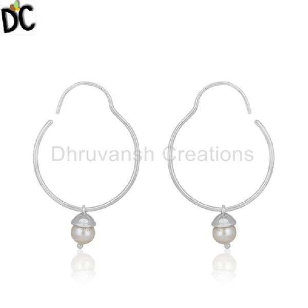 Dhruvansh Creations Handmade Hoop Earrings, Occasion : Anniversary, Engagement, Gift, Party, Wedding