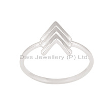 Silver Handmade Art Arrow Design Ring, Gender : Unisex, Women's