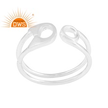 Silver Ring Designer Womens Plain Silver Ring