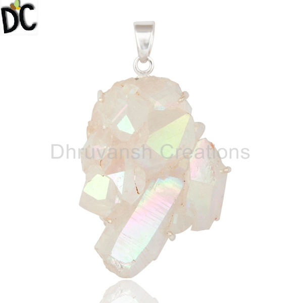 Dhruvansh Sunshine Druzy Gemstone Pendant