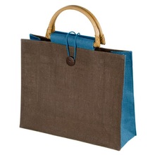 Hessian handbag, Size : Customized Size