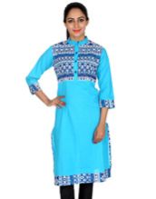 Collar Neck Women Kurti