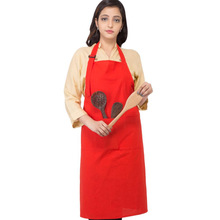 Rajrang Cotton Cooking Baking Bib Apron, Size : L-27 X W-35 inch