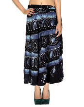 Rayon Casual Wrap Skirt