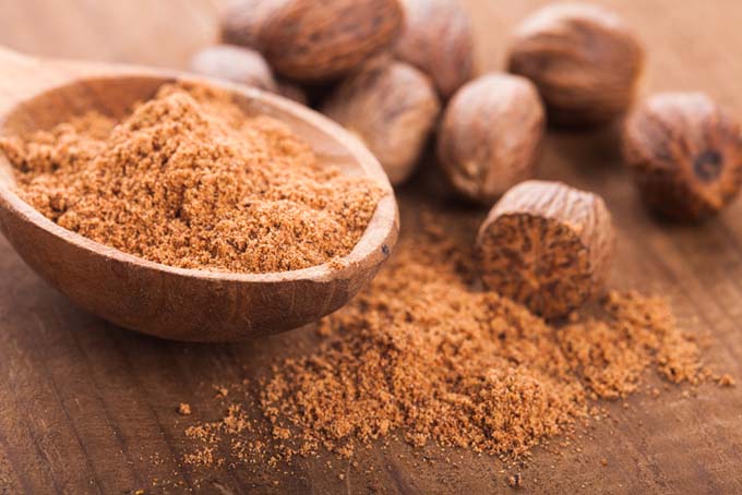 Organic Nutmeg, Color : Brown, Light Brown