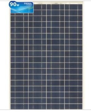 Dasol 90 Watt Poly White Frame Solar Panel