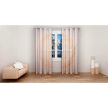 Decorative window mandala curtain set, Technics : Hand Screen Printed
