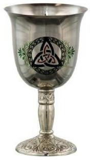 Crystal Brass Chalice cup