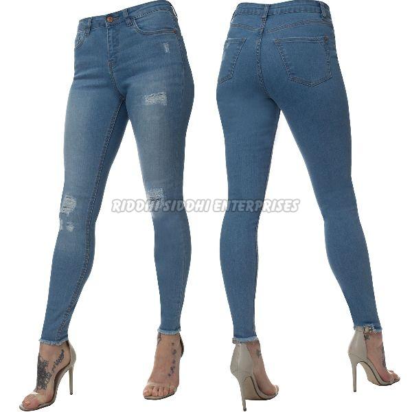 Ladies Designer Slim Fit Jeans