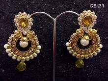 Designer Ethnic Earrings, Occasion : Anniversary, Engagement, Gift, Party, Wedding