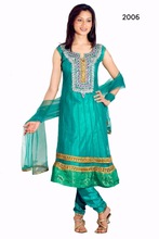 Ethnic Evergreen Anarkali churidar suits