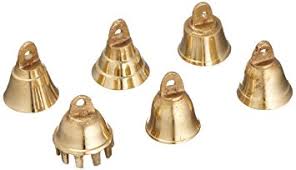 Round Polished Brass Bells, for Church, Gifting, Home, Temple, Style : Antique