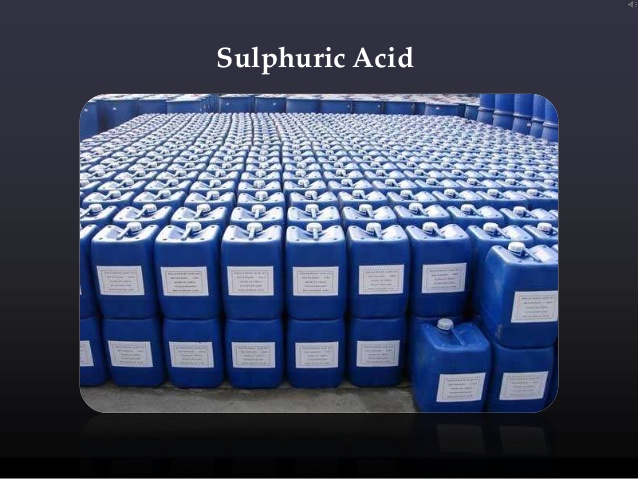 Sulphuric Acid, for Industrial Use, Grade Standard : Medicine