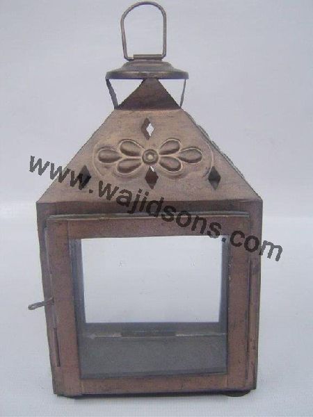 antique metal lantern
