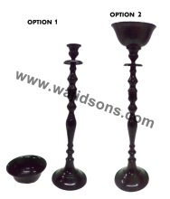 Black Table Candelabra