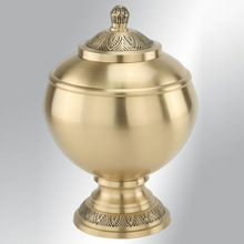 Brass gold Memorial Cremation Urn