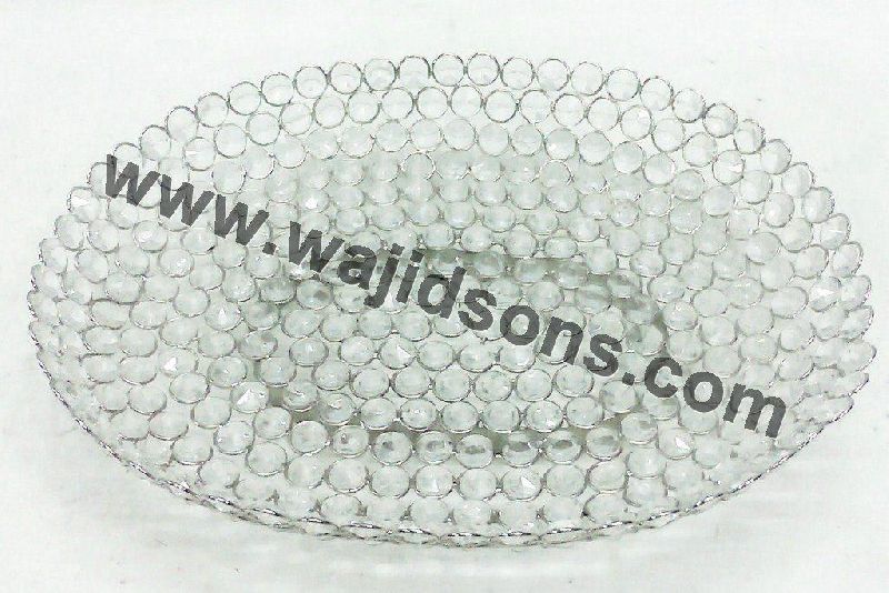 table top crystal tray